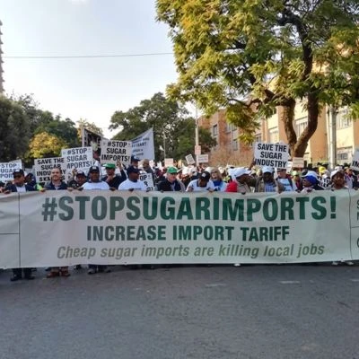 Sugar Industry Marches Over Imports